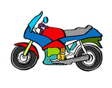 Dibujo Motocicleta pintado por PABLO_HM