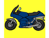 Dibujo Motocicleta pintado por sunashicat