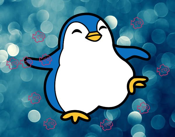 pinguino bailando