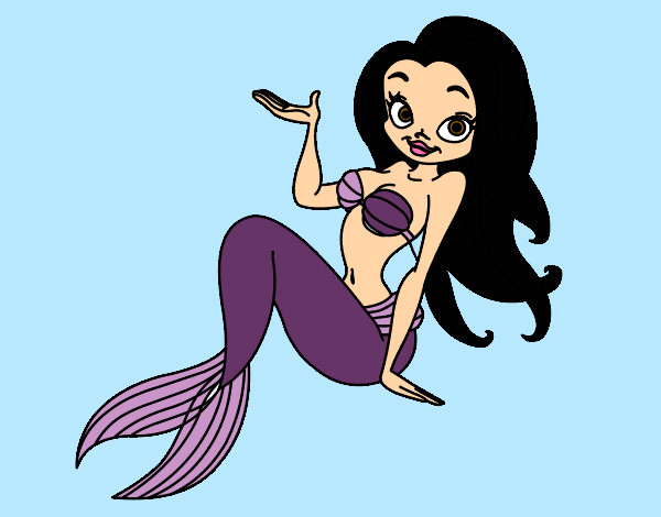 Dibujo Sirena sexy pintado por MariaG