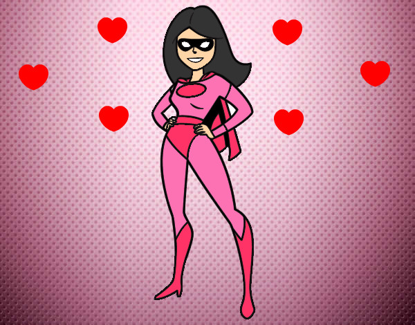 la superheroina de corazones.