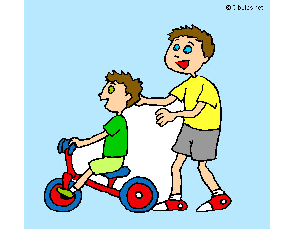 Dibujo Triciclo pintado por nati-love