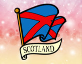 Dibujo Bandera de Escocia pintado por silvia1234