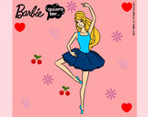 Dibujo Barbie bailarina de ballet pintado por nakary 