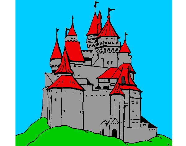 Dibujo Castillo medieval pintado por david50