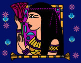 Dibujo Cleopatra pintado por sabri2000