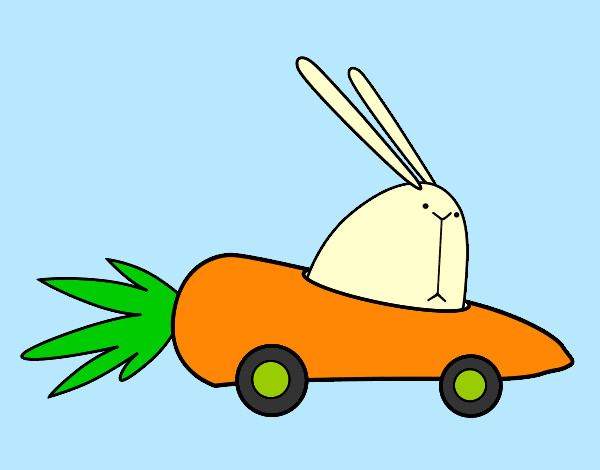 Dibujo Coche zanahoria pintado por nickname12