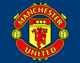 Dibujo Escudo del Manchester United pintado por chicharita