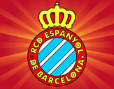Dibujo Escudo del RCD Espanyol pintado por danielsam 