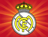 Dibujo Escudo del Real Madrid C.F. pintado por danielsam 