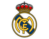 Dibujo Escudo del Real Madrid C.F. pintado por seba21
