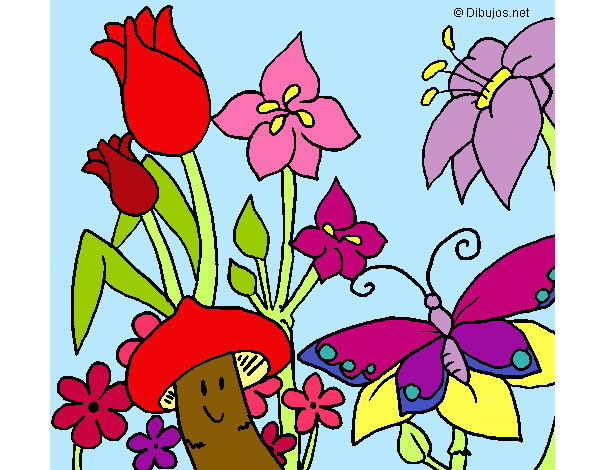 Dibujo Fauna y flora pintado por nickname12