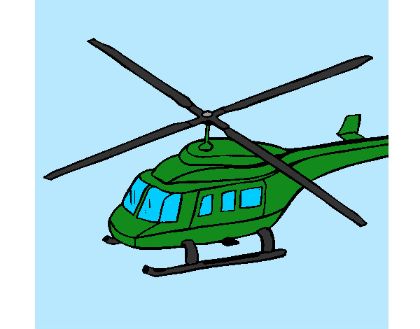 Dibujo Helicóptero 3 pintado por jorgito10