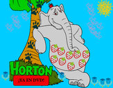 Dibujo Horton pintado por olgam