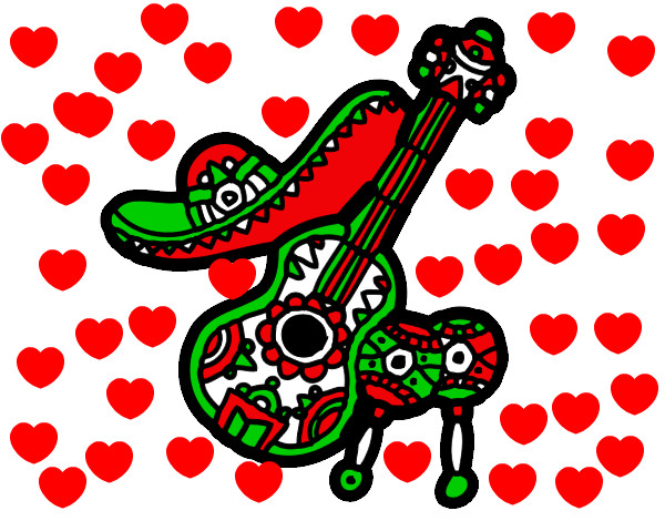 Dibujo Instrumentos mexicanos pintado por NiceCute