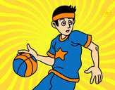 Dibujo Jugador de básquet junior pintado por shane