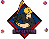 Dibujo Logo de béisbol pintado por reina01