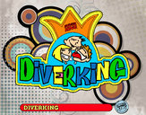 Dibujo Logo Diverking pintado por antonella6