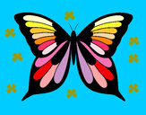 Dibujo Mariposa 8 pintado por popelena