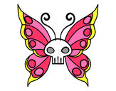 Dibujo Mariposa Emo pintado por Cynder