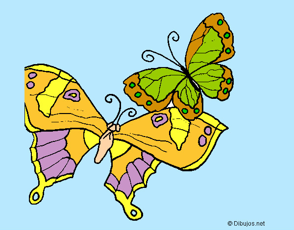 Dibujo Mariposas pintado por Eliza-Emox