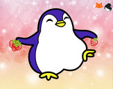 Dibujo Pingüino bailando pintado por yuki29