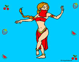 Dibujo Princesa mora bailando pintado por Sheilawapa