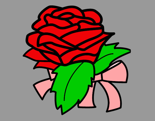 Una rosa 