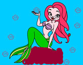 Dibujo Sirena sexy pintado por  tuchi