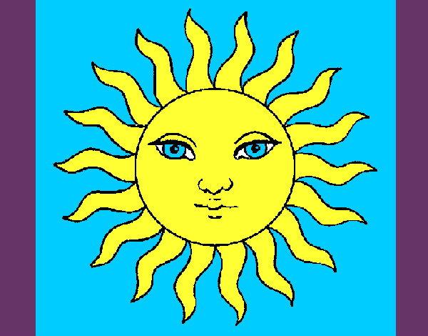 Dibujo Sol pintado por abruma27