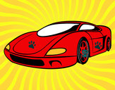 Dibujo Automóvil deportivo pintado por astroboy