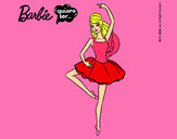Dibujo Barbie bailarina de ballet pintado por virlana