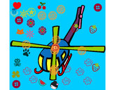 Dibujo Helicóptero V pintado por valeruchi
