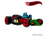 Dibujo Hot Wheels 10 pintado por joaquicopa