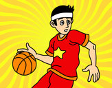 Dibujo Jugador de básquet junior pintado por oscar797