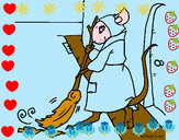 Dibujo La ratita presumida 1 pintado por maruca