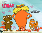 Dibujo Lorax y sus amigos pintado por CarlosSk8G