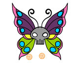 Dibujo Mariposa Emo pintado por mori-alone
