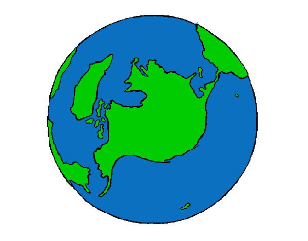Dibujo Planeta Tierra pintado por canpanilla