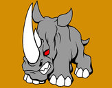 Dibujo Rinoceronte II pintado por Israel00