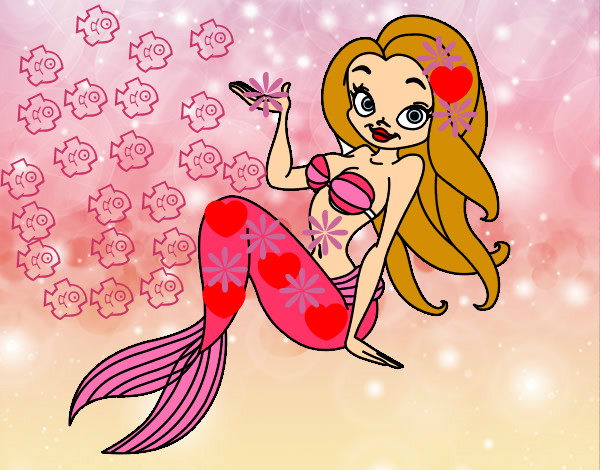 Dibujo Sirena sexy pintado por kellyeliza