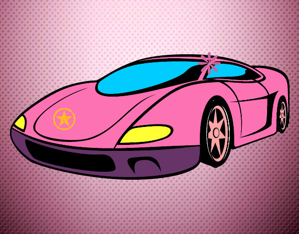 coche rosa