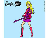 Dibujo Barbie la rockera pintado por geriital