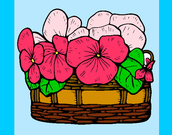 cesta de primavera