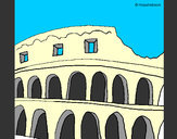 Dibujo Coliseo pintado por kiaraporta