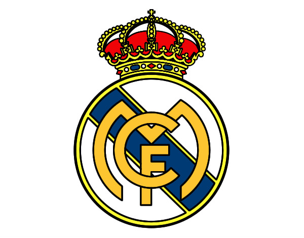 Dibujo Escudo del Real Madrid C.F. pintado por jairelmejo