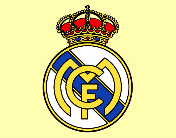 Dibujo Escudo del Real Madrid C.F. pintado por juan2310