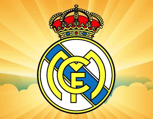 Dibujo Escudo del Real Madrid C.F. pintado por ralshark
