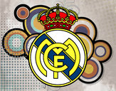 Dibujo Escudo del Real Madrid C.F. pintado por SofiaGuay
