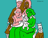 Dibujo Familia pintado por GalileaPB
